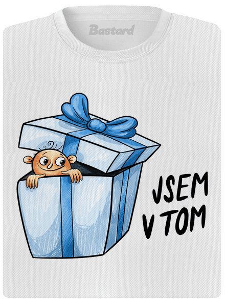 Jsem v tom dámské sportovní tričko White