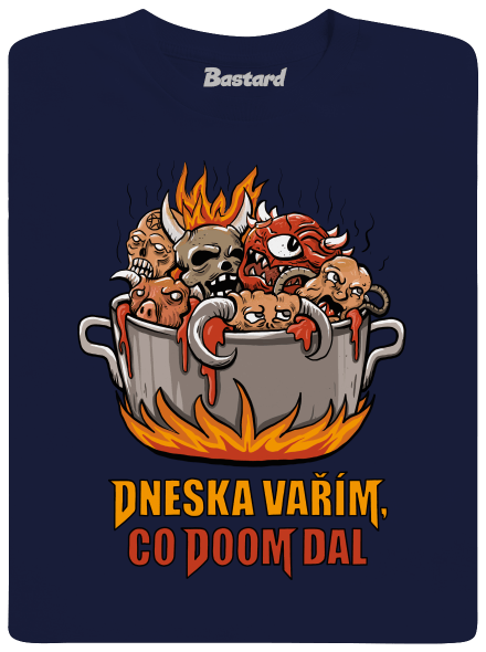 Co Doom dal pánské tričko Navy