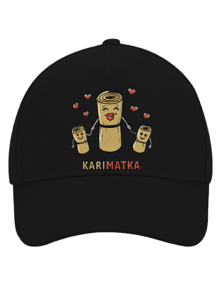 Karimatka kšiltovka baseballka Black