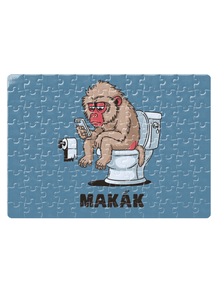 Makák puzzle White