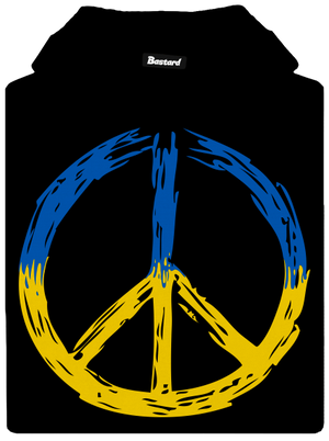 Ukrajina - Peace pánská mikina klokanka Black