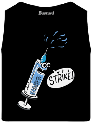 Stříkej pánské tílko Black