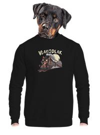 unisex mikina bez kapuce