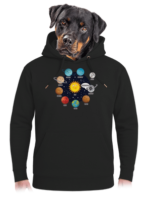 Mercury unisex mikina premium Dark Black