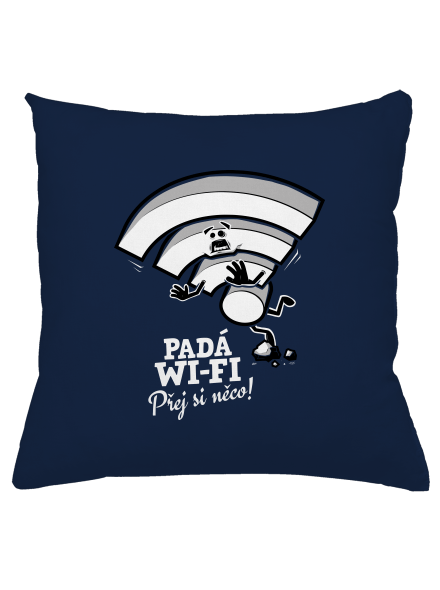 Padá wi-fi polštář Dark Navy