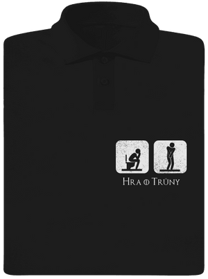 Hra o trůny pánská polokošile Black