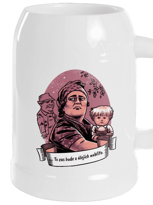 B14: Slavnosti sněženek půllitr White