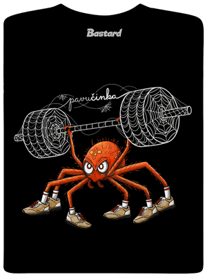 Pavučinka pánské dlouhý rukáv Black