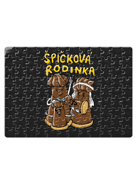 Špičková rodina II puzzle White