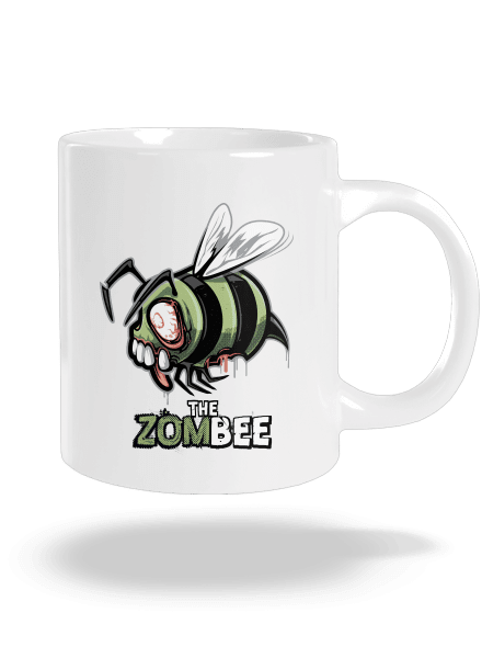 ZomBee velký hrnek White