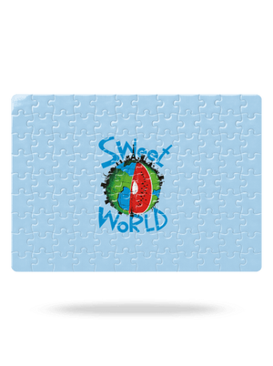 Sweet World puzzle White
