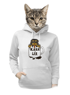 Kávalír dámská mikina klokanka White