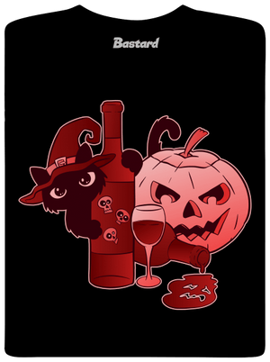 Hello, víno pánské tričko Black