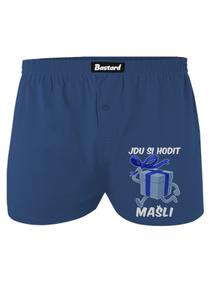 Jdu si hodit mašli pánské trenky Blue