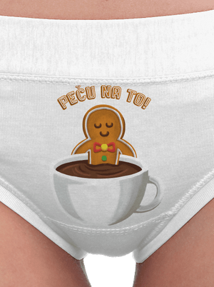 Peču na to! dámské kalhotky White