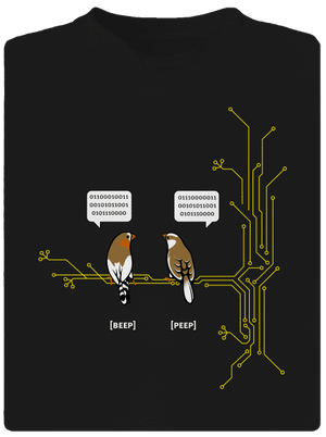 Beep and Peep pánské sportovní tričko Black