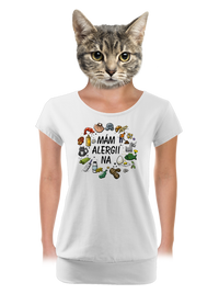 dámské tričko s lemem