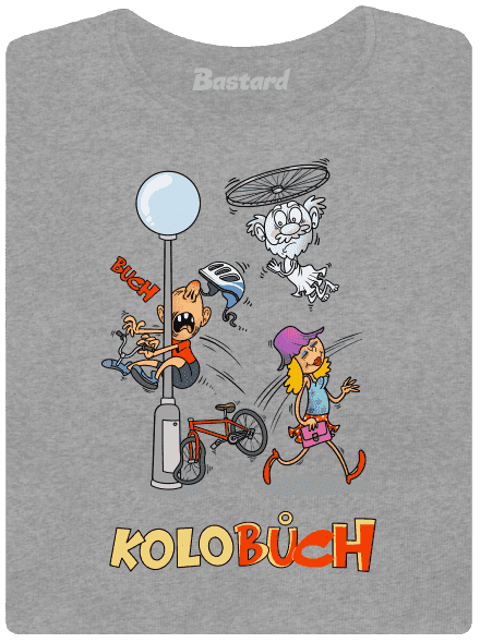 Kolobuch dámské tričko Dark Gray Melange