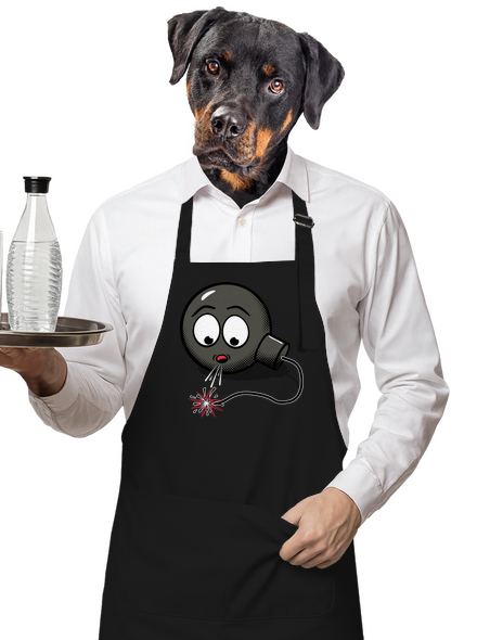 Bomba zástěra Black