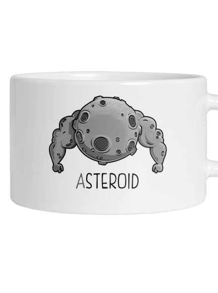 Asteroid hrnek makronka White