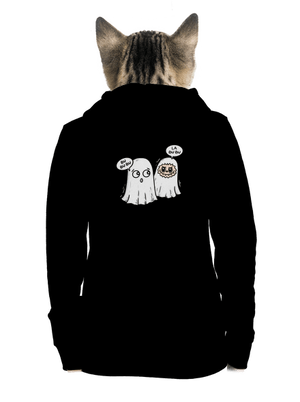 La bu bu dámská mikina na zip Black