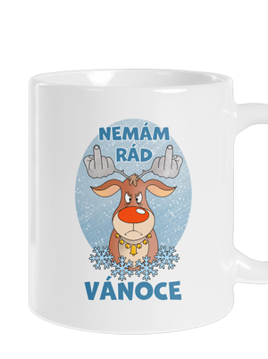 Nemám rád Vánoce klasický hrnek White