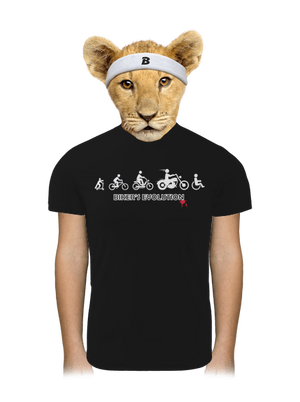 Bikers evolution dětské sportovní tričko Black