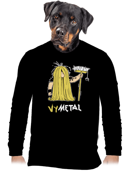 Metalista pánské dlouhý rukáv Black
