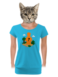 dámské tričko s lemem