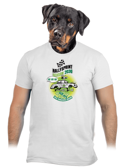 Rallysprint 2030 pánské tričko White