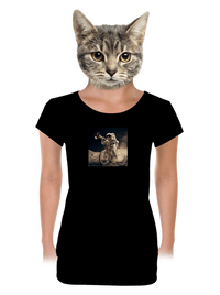 dámské tričko s lemem