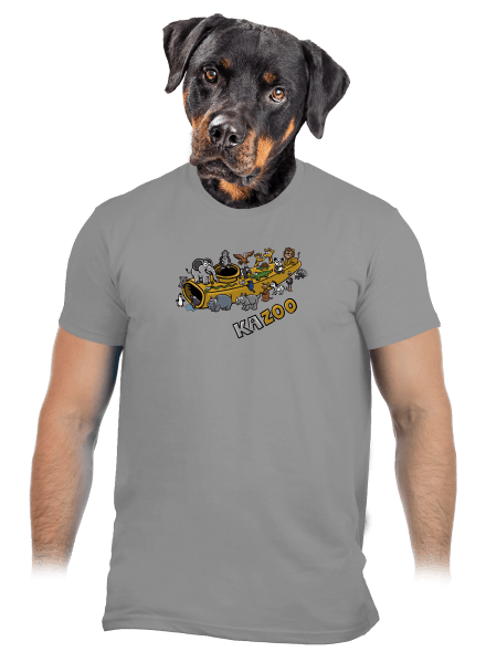 KaZoo pánské tričko Sport Grey