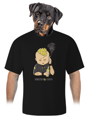 unisex tričko oversized