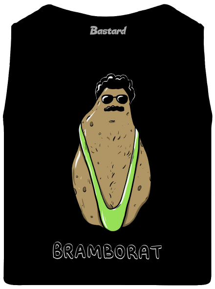 Bramborat pánské tílko Black