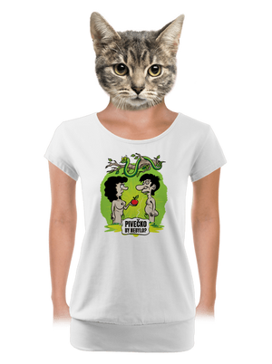 dámské tričko s lemem