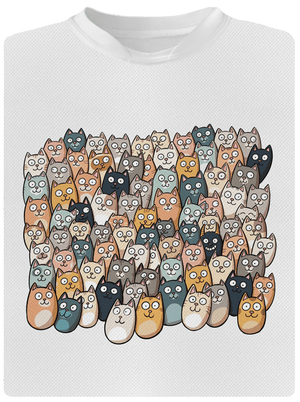 Najdi čerta pánské sportovní tričko White