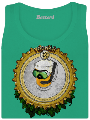 Pivní horoskop: Vodnář dámské tílko klasické Mint Mal