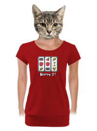 dámské tričko s lemem