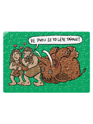 Ve dvou se to lépe táhne puzzle White