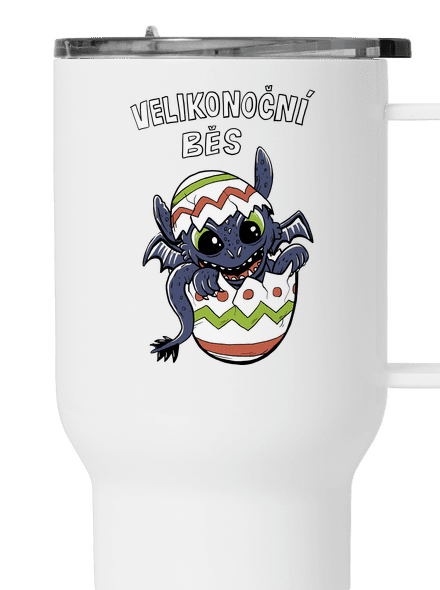 Velikonoční běs termohrnek White