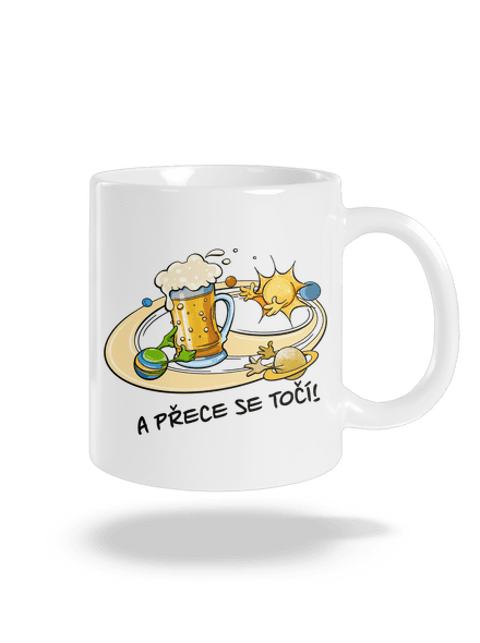 A přece se točí! klasický hrnek White