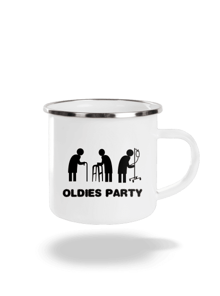 Oldies party plecháček White
