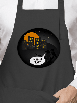 MainKráKráft zástěra Dark Grey