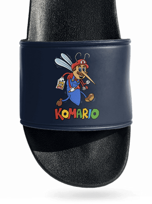 Komario pantofle Navy