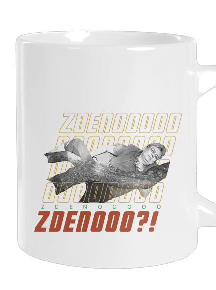 B18: Bába pod kořenem velký hrnek White