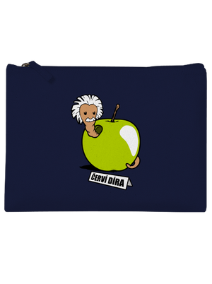 Červí díra taštička French Navy