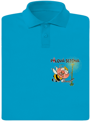 Pylová sezóna pánská polokošile Blue Atol