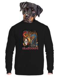 unisex mikina bez kapuce