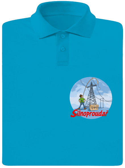 Silnoproudař pánská polokošile Blue Atol