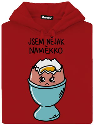 Naměkko dámská mikina klokanka Red Mal